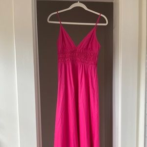 Zara pink maxi dress